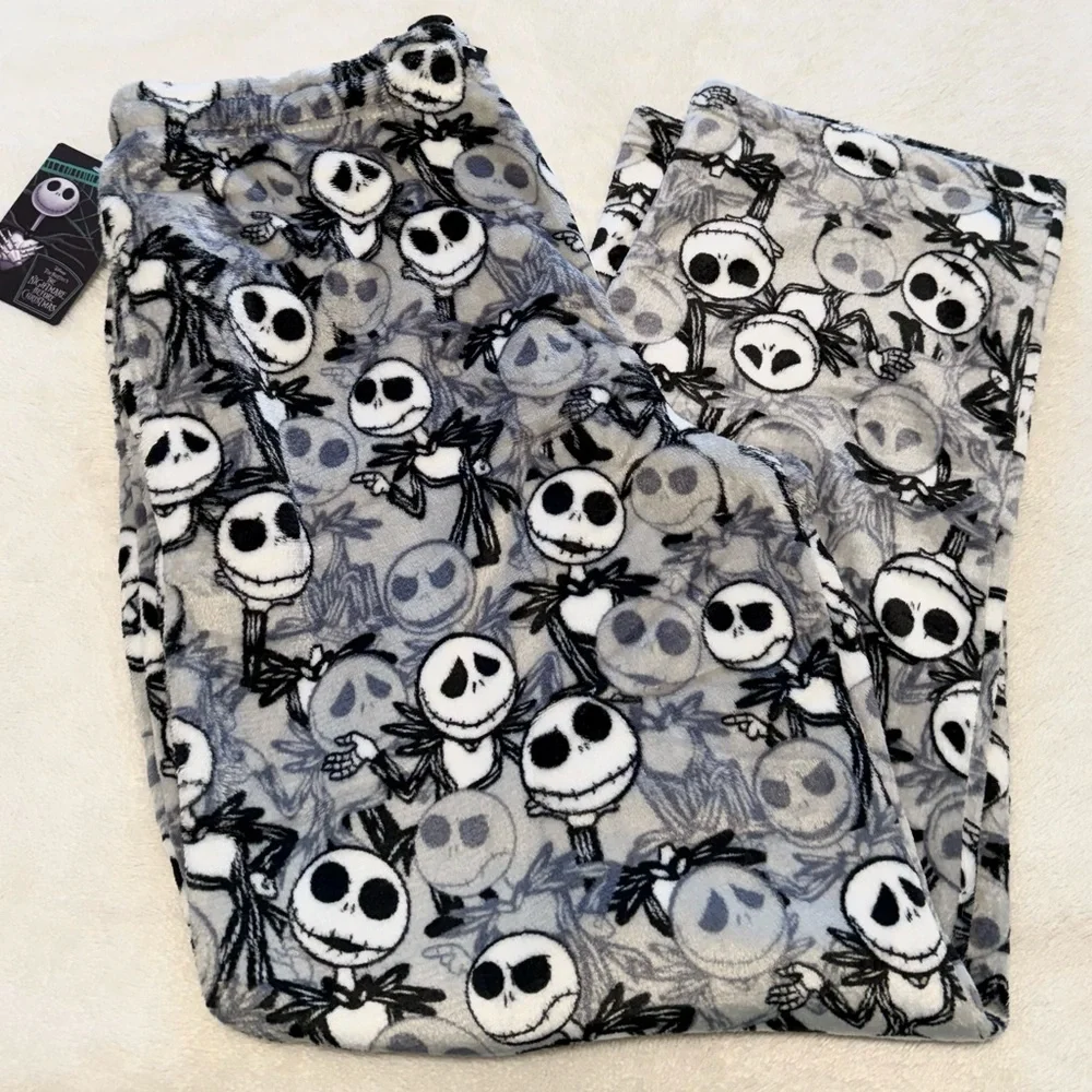 NWT Disney Men’s Jack Skellington The Nightmare Before Christmas Pajama Pants